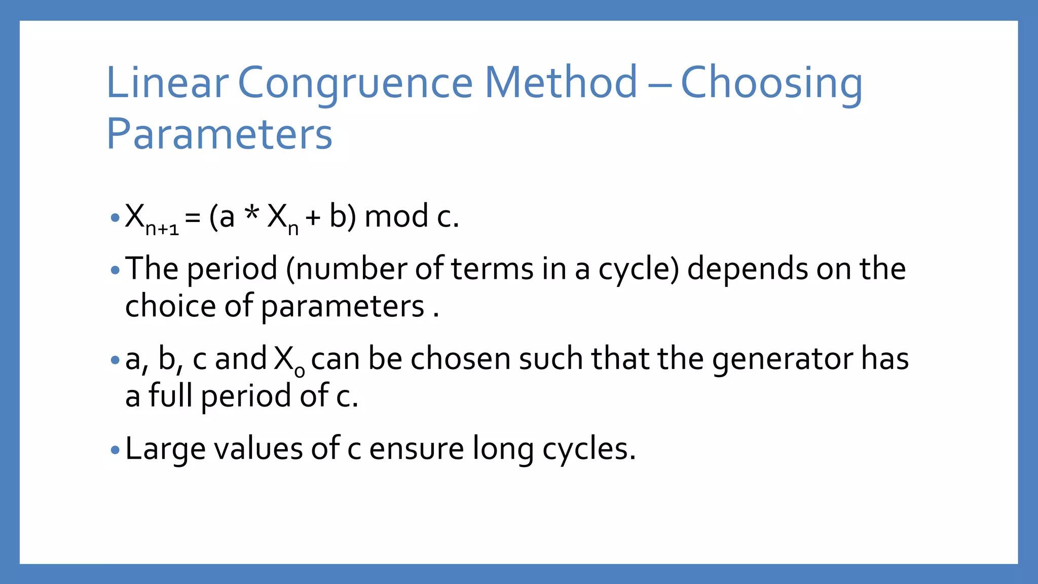 Pseudo Random Number | PPTX