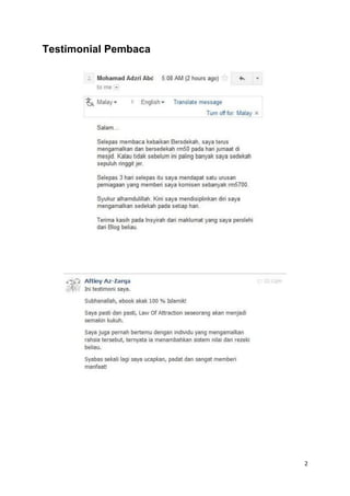 Testimonial Pembaca
2
 