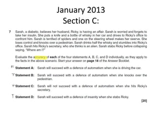January 2013
Section C:
 