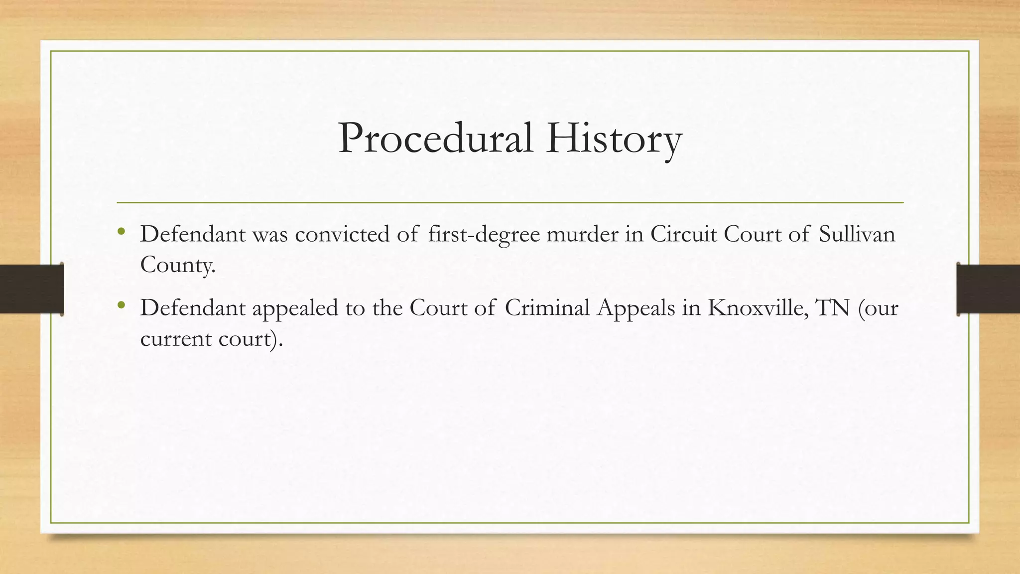 Insanity defense PPT Insanity defense PPT