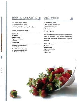 Insanity nutrition guide