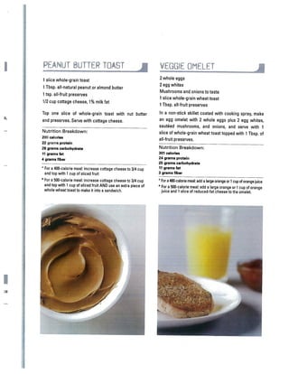 Insanity nutrition guide