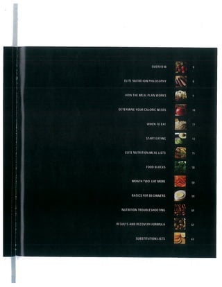 Insanity nutrition guide