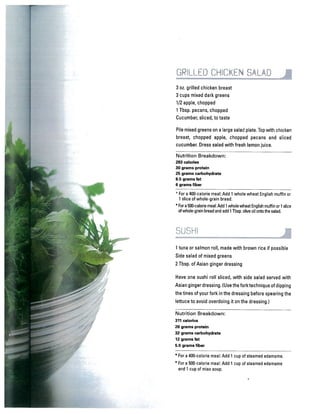 Insanity nutrition guide