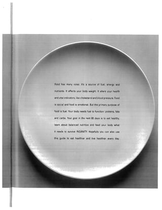 Insanity nutrition guide