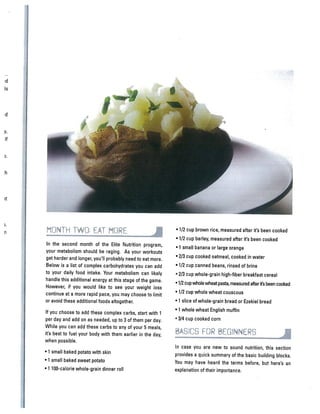 Insanity nutrition guide