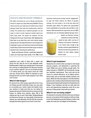 Insanity nutrition guide