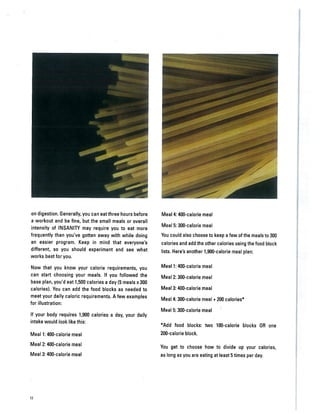 Insanity nutrition guide