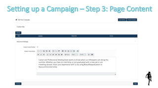 Career and Professional Development wants to know what our Hilltoppers are doing this
summer. Whether you have an internship or just graduated with a new job or are
travelling abroad, share your experience with us by using #seuaftergraduation or
#seusummerinternship.
 