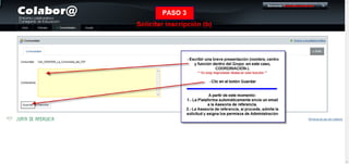 Inscribe Coordinacion