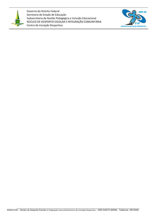 Inscrição nominal  modalidade coletiva jesm 2011