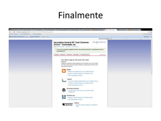 Finalmente