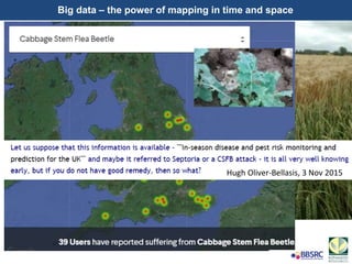 Big data – the power of mapping in time and space
Hugh Oliver-Bellasis, 3 Nov 2015
 