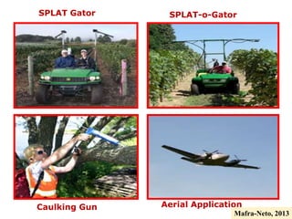 Aerial Application
Caulking Gun
SPLAT-o-Gator
SPLAT Gator
Mafra-Neto, 2013
 