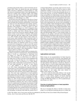 Insect Conserv Diversity - 2021 - Kalinkat - Assessing long‐term ...