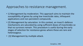 Insecticide resistance in mosquitoes | PPTX