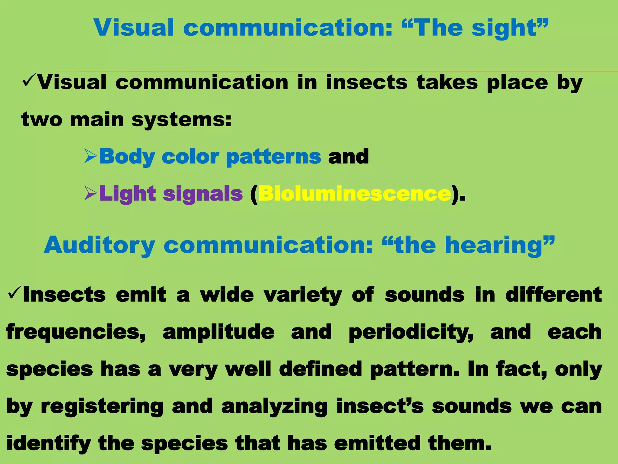 Insect Pheromones | PPTX