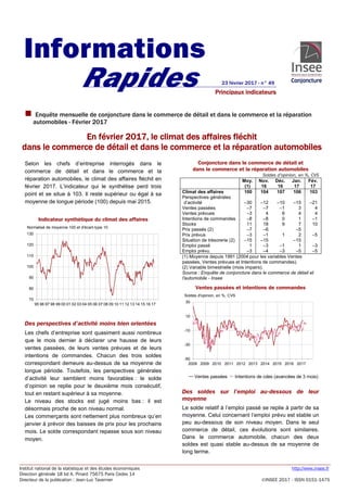 Institut national de la statistique et des études économiques http://www.insee.fr
Direction générale 18 bd A. Pinard 75675...