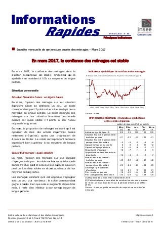 Institut national de la statistique et des études économiques http://www.insee.fr
Direction générale 18 bd A. Pinard 75675...