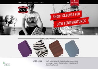 InSegment - 50 Inspiring Homepage Designs