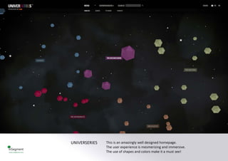 InSegment - 50 Inspiring Homepage Designs