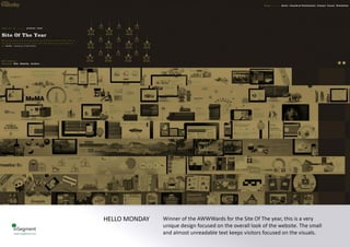 InSegment - 50 Inspiring Homepage Designs