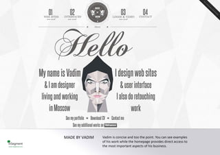InSegment - 50 Inspiring Homepage Designs