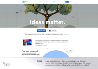 InSegment - 50 Inspiring Homepage Designs