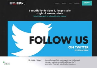 InSegment - 50 Inspiring Homepage Designs