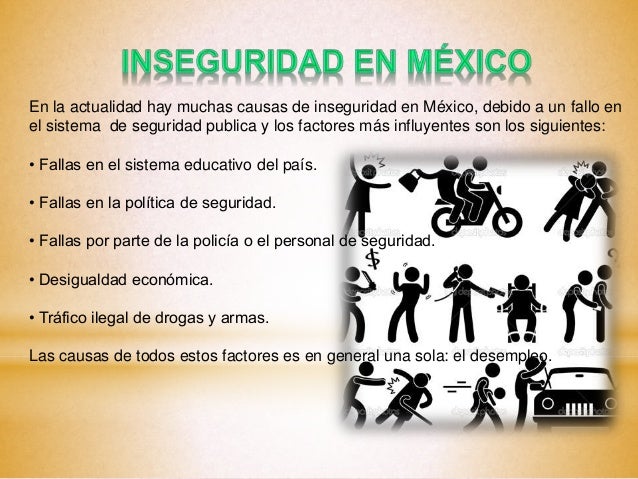 Causas De La Inseguridad En México