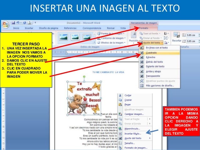 Insercion de una tabla en word