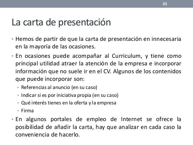 Inserción laboral y técnicas de búsqueda de empleo 2014