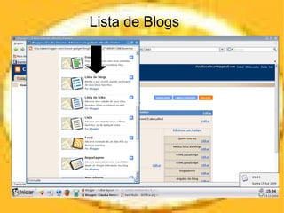 Lista de Blogs 