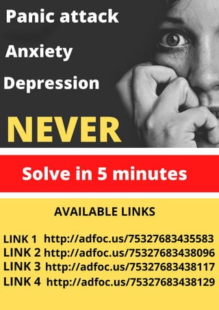Panic attack


Anxiety


Depression


NEVER


Solve in 5 minutes


AVAILABLE LINKS


LINK 1
LINK 2
LINK 3
LINK 4
http://adfoc.us/75327683438096
http://adfoc.us/75327683438117
http://adfoc.us/75327683438129
http://adfoc.us/75327683435583
 
