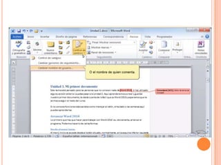 Insertar comentarios