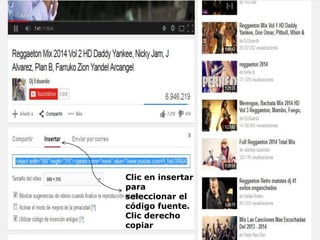 Clic en insertar para seleccionar el código fuente. 
Clic derecho copiar  