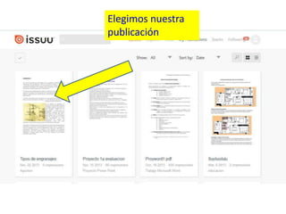 Elegimos nuestra
publicación

 