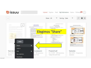 Elegimos “Share”

 