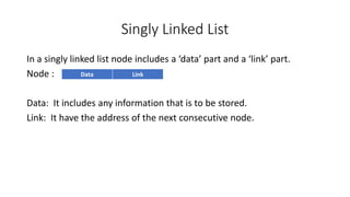 Insertion in singly linked list | PPTX | Programming Languages | Computing