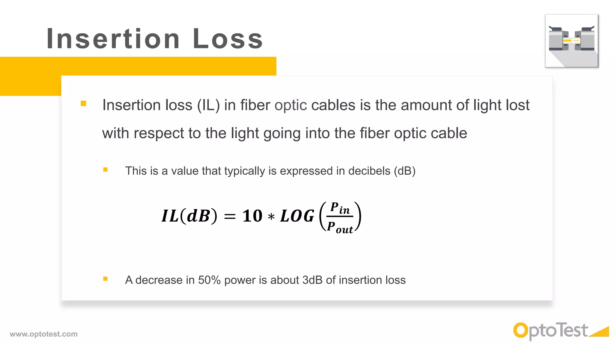 Insertion loss: What is it? | PDF