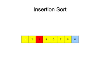 Insertion Sort
972 51 43 6
 