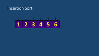 Insertion Sort.
3 4 50 1 2
52 4 61 3
 