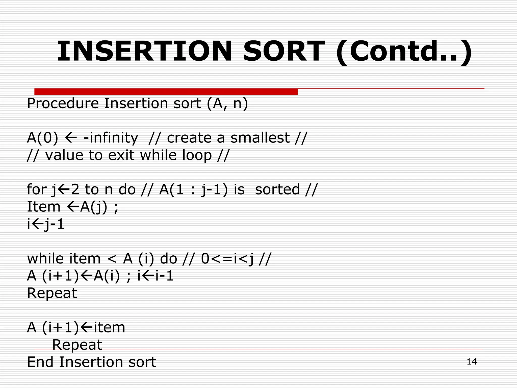 insertion sort.ppt