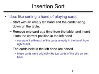Insertion sort bubble sort selection sort | PPT