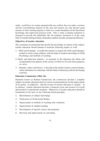 In service and pre service Teacher Training for Special Eduaction | PDF