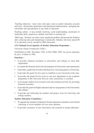In service and pre service Teacher Training for Special Eduaction | PDF