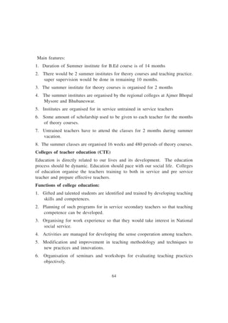 In service and pre service Teacher Training for Special Eduaction | PDF