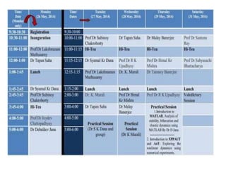 Inservicee education programme