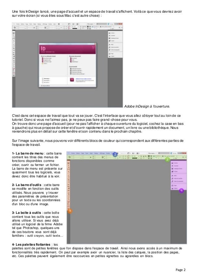 indesign cours