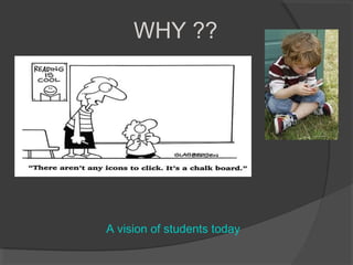 WHY ??




A vision of students today
 